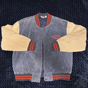Ole Miss Suede Varsity Jacket